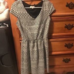 Black and white Aztec dress!